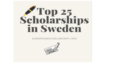Top 25 Scholarships in Sweden