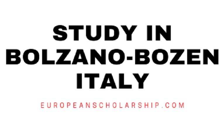 Study in Bolzano-Bozen City Italy