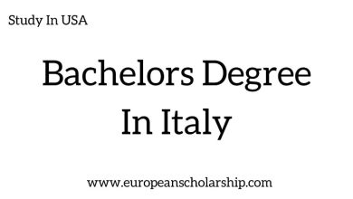 Bachelors Degree In Italy