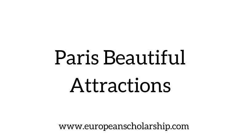 Paris Beautiful Attractions
