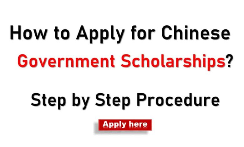 How to Apply for Chinese Government Scholarship (CSC)