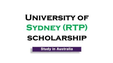 University of Sydney (RTP) scholarship