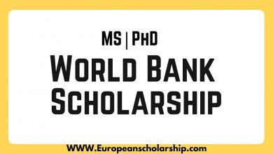 World Bank Graduate Scholarship 2023-2024