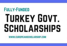 Turkey govt Scholarships 2022