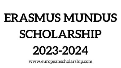 ERASMUS MUNDUS SCHOLARSHIP 2024-2025
