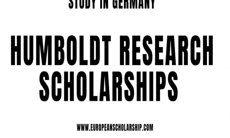Humboldt Research Scholarships