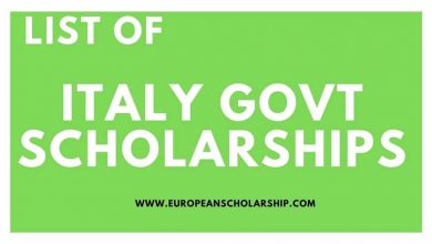 Italy Scholarships