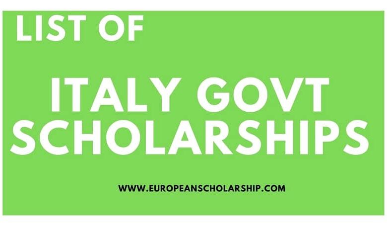 Italy Scholarships