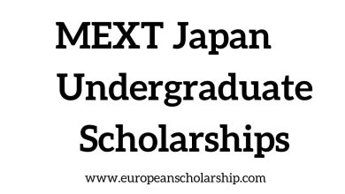 MEXT Japan Undergraduate Scholarships