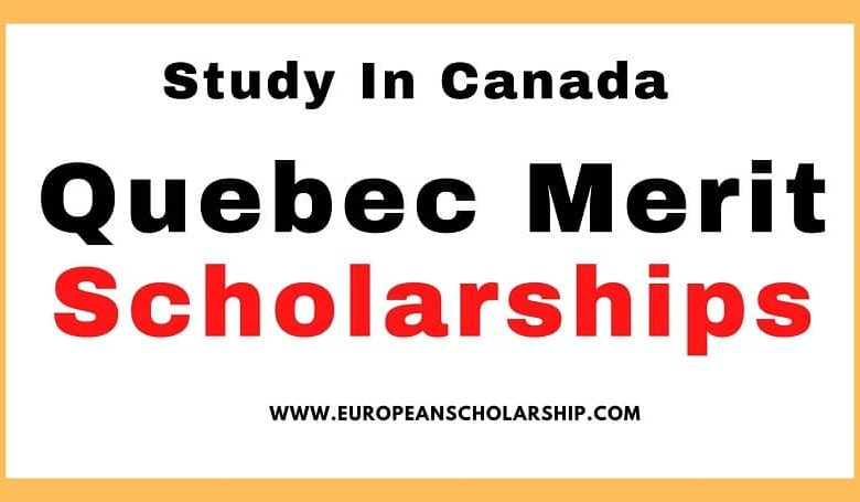 Quebec Merit Scholarships
