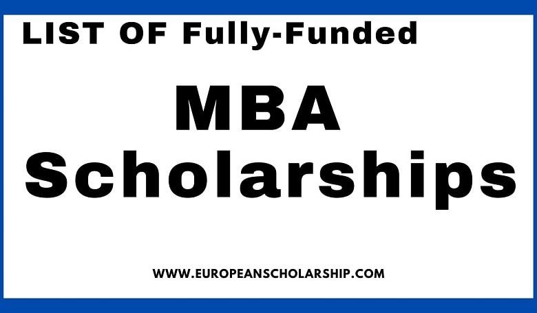 MBA Scholarships 2022