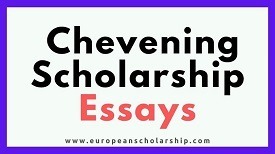 How To Write Chevening Essays | Chevening Scholarship