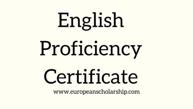English Proficiency Certificate