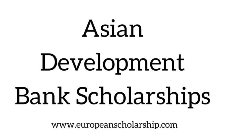 Asian Development Bank Scholarships