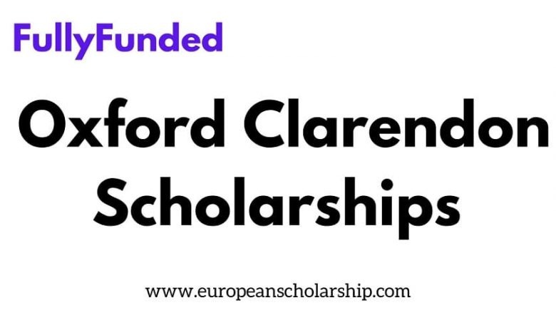 Oxford Clarendon Scholarships