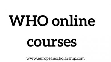 WHO online courses