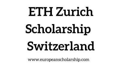 ETH Zurich Scholarship