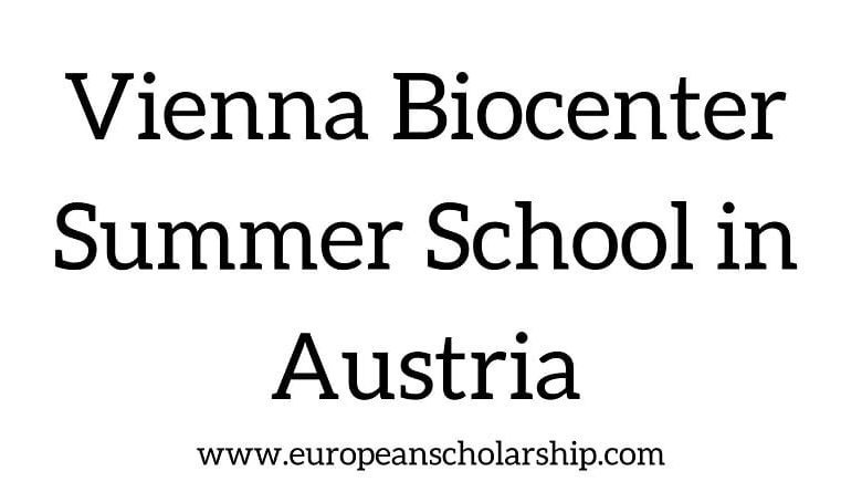 Vienna Biocenter Summer School in Austria