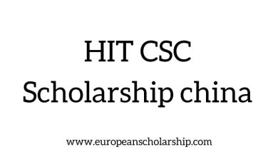 HIT CSC Scholarship china