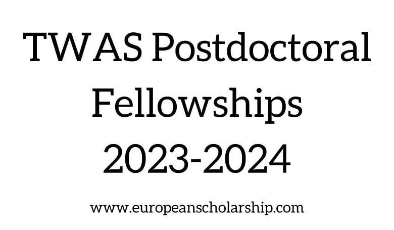 TWAS Postdoctoral Fellowships 2023-2024