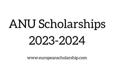 ANU Scholarships 2023-2024