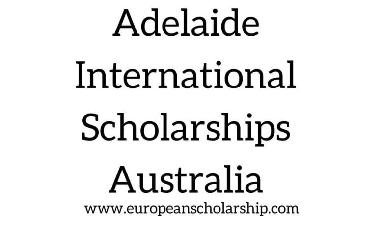 Adelaide International Scholarships 2023