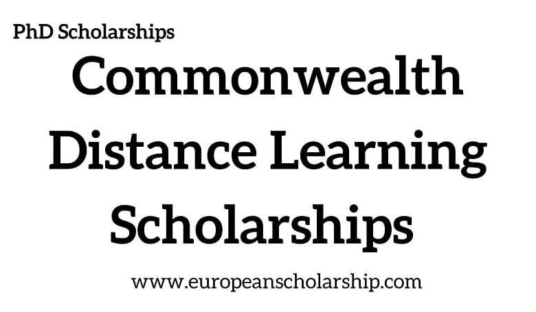 Commonwealth Distance Learning Scholarships