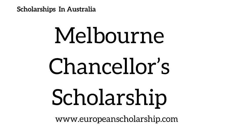 Melbourne Chancellor’s Scholarship