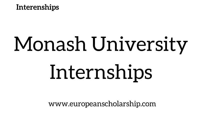 Monash University Internships