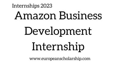 Amazon Business Development Internship