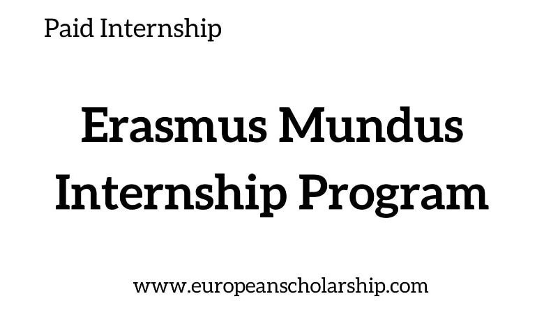 Erasmus Mundus Internship Program