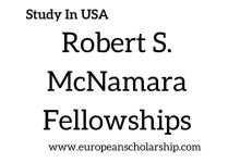 Robert S. McNamara Fellowships