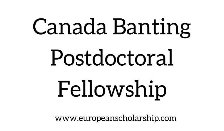 Canada Banting Postdoctoral Fellowship