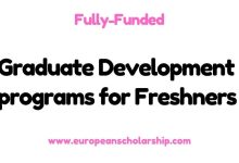 Graduate development Programme