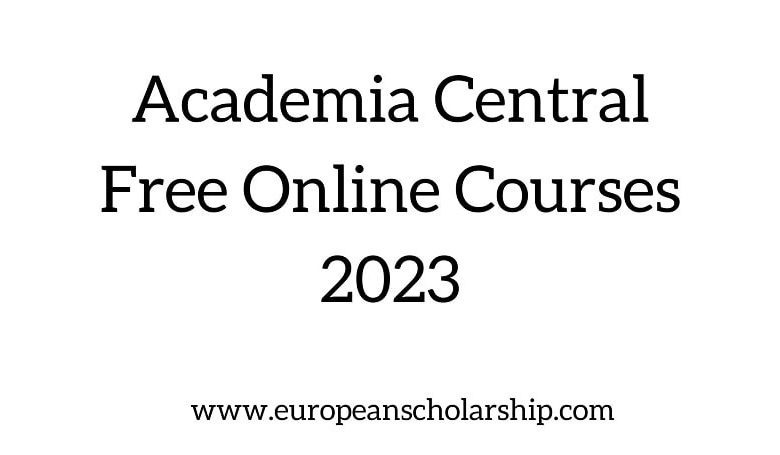 Academia Central Free Online Courses 2023