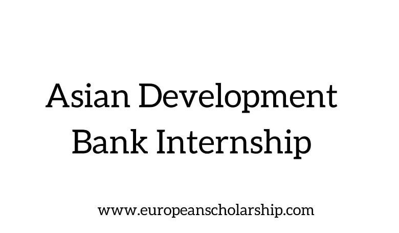 Asian Development Bank Internship