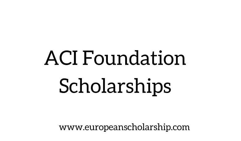 ACI Foundation Scholarships