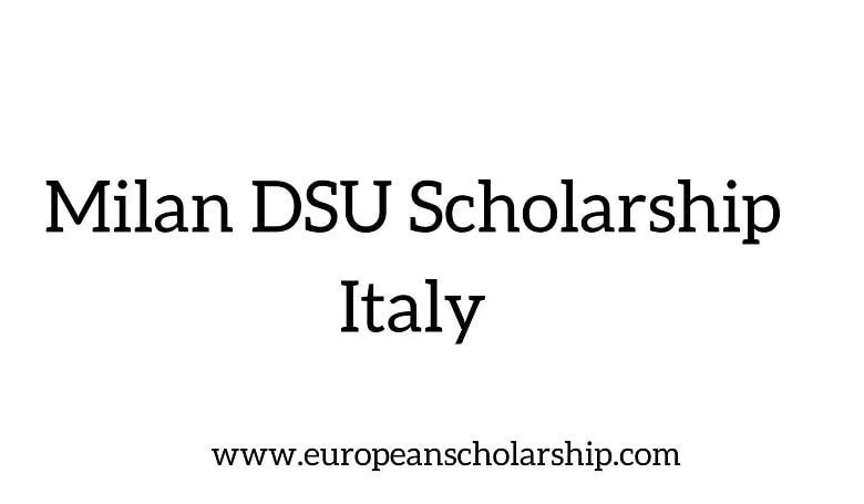 Milan DSU Scholarship