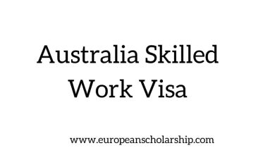 Australia Skilled Work Visa