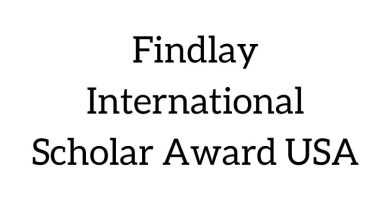 Findlay International Scholar Award