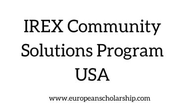IREX Community Solutions Program